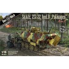 Das Werk DW16022 1:16 Sd.Kfz.251/22 Ausf.D "Pakwagen" Model Military Kit