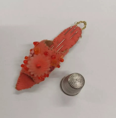 Vintage hand made shoe - hand, shaped