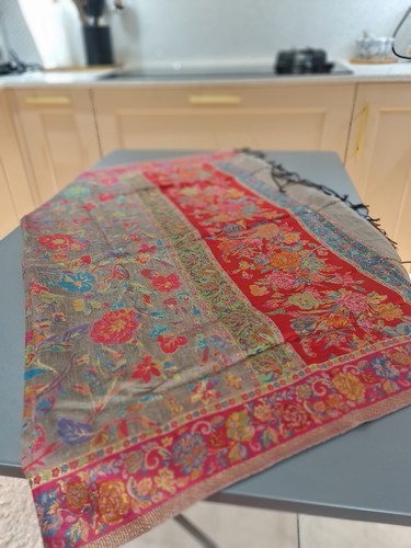 Kani silk indian kashmir - silk, hand