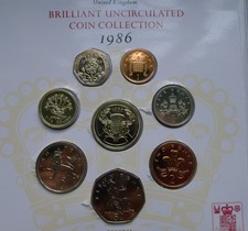 1986 Royal Mint UNCIRCULATED 8