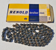 NOS Renold Bicycle Derailleur Chain 5 10 spd Schwinn Raleigh Triumph Vtg 116L