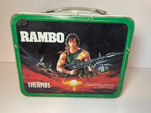 Vintage 1985 rambo metal - rambo,