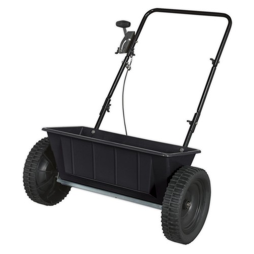Sealey drop spreader 27kg walk - spreader,