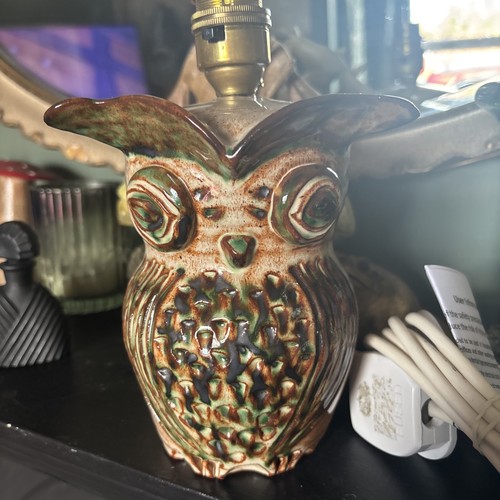 Vintage owl lamp - lamp, marcus