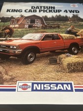 Datsun King Cab Pickup 4WD Car