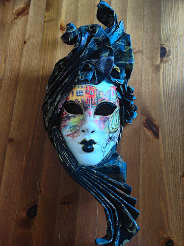 Original large hand - original, hand-painted