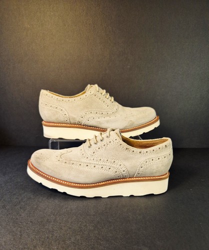Grenson emily suede brogues - grenson,