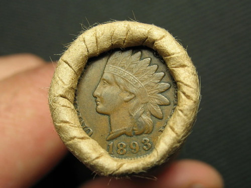 Old copper wheat - copper, xf