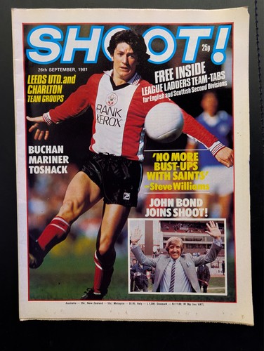Shoot magazine comic - magazine, comic,