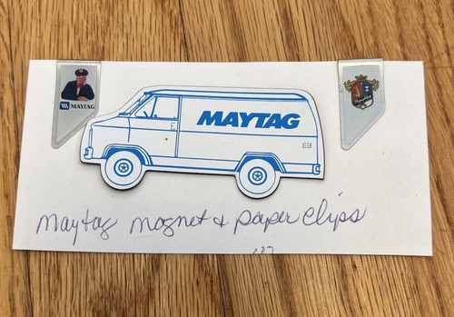 Maytag van magnetic - magnetic, paper