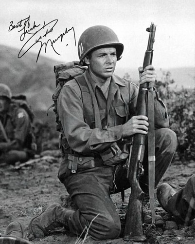 Audie murphy autographed - audie,