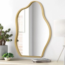 Gold irregular mirror for - gold,