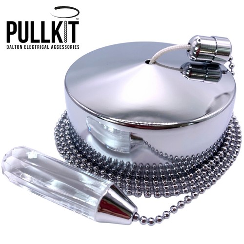 Chrome bathroom pull - chrome,