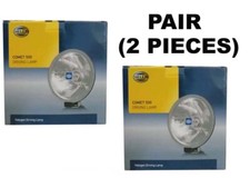 Universal Hella Comet 500 Driving Lamp White Spot Light With Cover & Bulb (U)