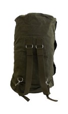 Genuine Issue German Army Military Duffle KitBag Seasack x2 Shoulder Straps Zip