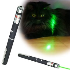 Green Laser Pointer Pen Light Beam Ultra Bright 1mW Lazer Cat Dog Pet Toy*