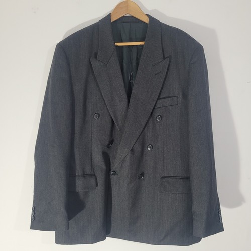 Mens blazer grey double - mens,
