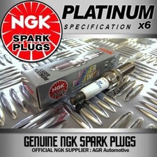 6 x NGK PLATINUM SPARK PLUGS