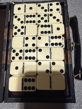 “Vintage Domino Set In Faux