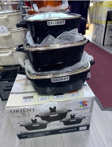 Piece nonstick cooking pots - 6,
