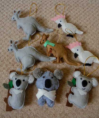 Australia felt christmas - australia,