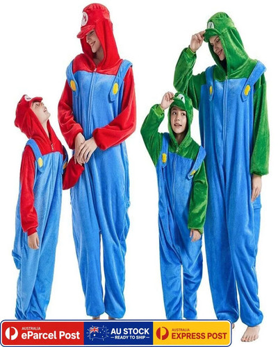 N1555 mario luigi onesie0 - n1555,
