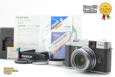 [N MINT /Hood] Fujifilm Fuji X20 12.0MP Bridge Digital Camera Silver From JAPAN