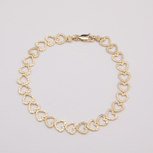 Solid 10k gold 7mm nugget - solid,