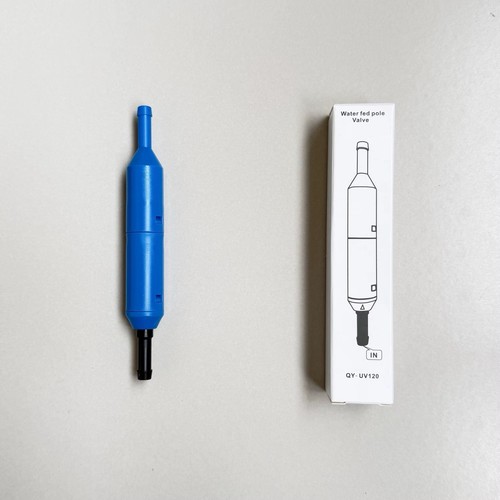 Water fed pole - pole, valve