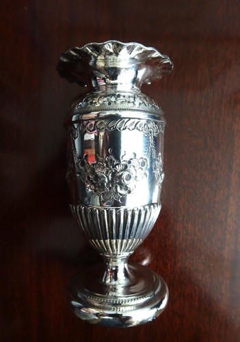 Silver plated vase james - vase,