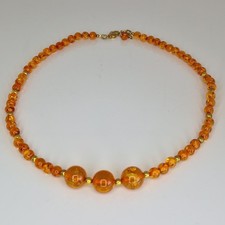 Baltic Amber Necklace Beaded