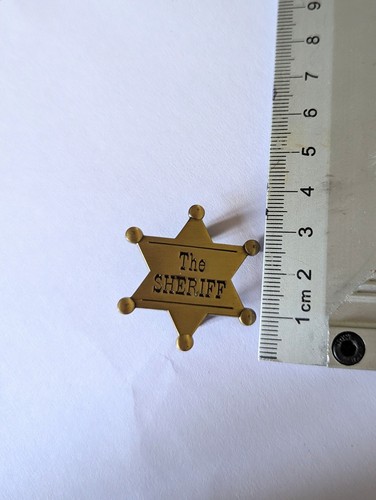 Vintage the sheriff - sheriff",