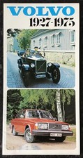 VOLVO CARS 1927-1975 History Publicity Brochure PV36 PV53 P1800 220 145 1800ES