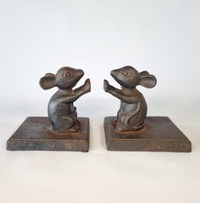 Pair Of Vintage Cast Iron