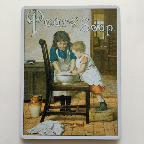 Fridge magnet pears soap - magnet,