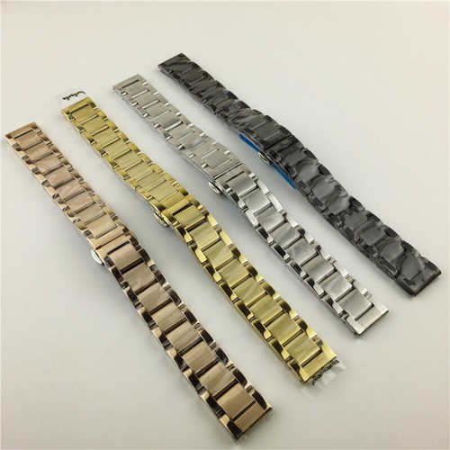 Solid stainless steel watch - steel,