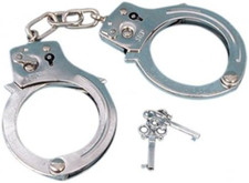 Handcuffs Metal with Key for