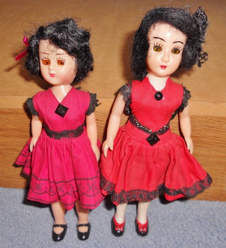 Vintage hard plastic dolls 2 - plastic,