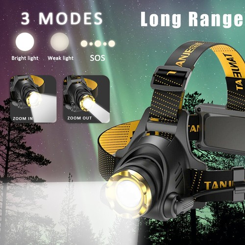 Usb rechargeable led headlamp - rechargeable,