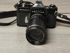 Pentax Spotmatic F SPF 35mm SLR Film Camera W/ Super Takumar 1:3.5/135 Lens