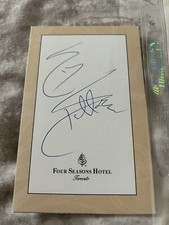 Sylvester Stallone autograph