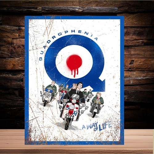 Quadrophenia movie metal wall - quadrophenia,