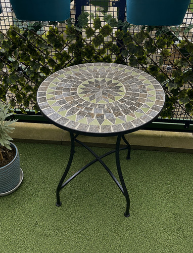 Mosaic bistro table outdoor - mosaic,