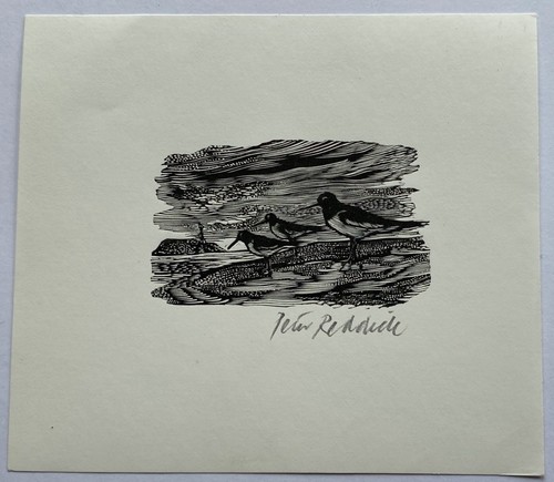 Original signed wood engraving