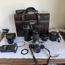 Vintage Ashai Pentax MX Camera Bundle With Case