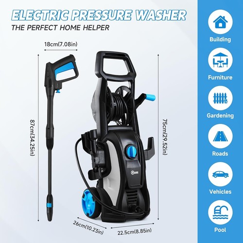 1800w electric pro pressure - 1800w,