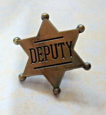deputy pin badge metal