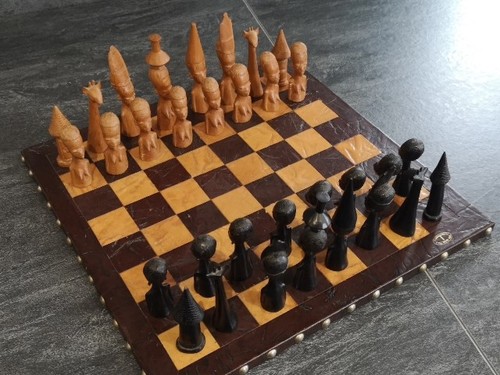 Vintage african chess - vintage,
