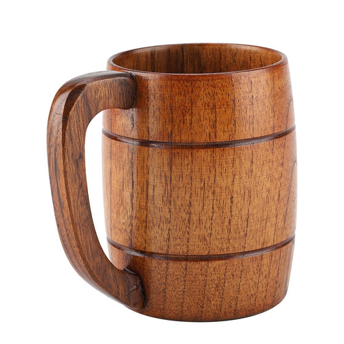 Wooden beer mug - wooden,