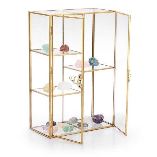 Tolida gold brass - brass, glass